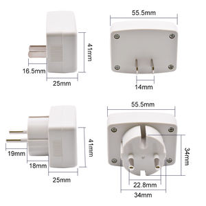Voltímetro Digital DM55-1 com Display Plug <span class=keywords><strong>Socket</strong></span> Elétrico Potência AC 80-300V US EU Medidor de Voltagem LCD Retroiluminado - Product Image 6