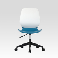 Chaise de formation de bureau moderne et ergonomique avec hauteur réglable Chaise de conférence ergonomique avec roulettes