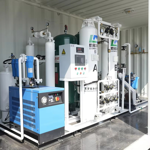 Línea completa de producción de oxígeno y gas que incluye secador de compresor de aire y estación de llenado para generador de oxígeno de envasado de cilindros - Product Image 1