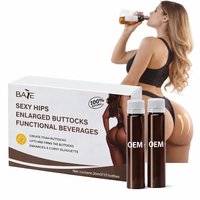 OEM/ODM Naturel Courbé Hanche Maca Plus Gros Agrandir les Hanches et Fesses Produit Booster d'Agrandissement des Fesses Boissons Liquide BBL