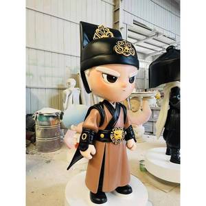 Escultura de Personaje de Artes Marciales en FRP Personalizada, Estatua de Resina de Fibra de Vidrio para Decoración de Interiores, Exteriores, Parques y Centros Comerciales - Product Image 4
