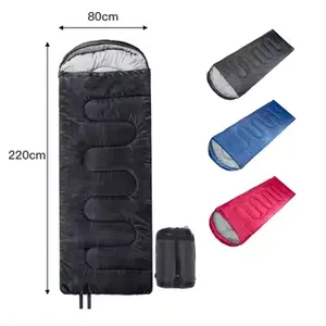 Fibra hueca Super ligero Ultra equipo para dormir adulto portátil forma humana camping saco de dormir al aire libre camping viajar