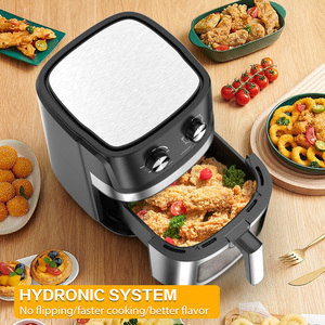 <span class=keywords><strong>Friteuse</strong></span> à air chaud de cuisine au meilleur <span class=keywords><strong>prix</strong></span>, haute <span class=keywords><strong>qualité</strong></span>, 6,5 L, carrée, sans huile, double panier, moderne, électrique, alimentation manuelle - Product Image 6