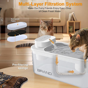 Dispensador automático de <span class=keywords><strong>agua</strong></span> para <span class=keywords><strong>perros</strong></span> y gatos, botella pequeña silenciosa para mascotas, accesorios para gatos, alimentador de bebidas para <span class=keywords><strong>perros</strong></span>, circulación automática - Product Image 2