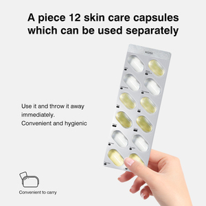 Seyahat Boyu Cilt Bakım Seti Makyaj Temizleme Yağı Temizleyici Cilt Bakım Toneri Göz Kremi Yüz Kremi Serum Kapsülleri - Product Image 3