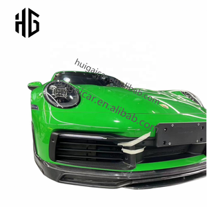 Aileron arrière de Kit de carrosserie CF de haute qualité pour Porsche <span class=keywords><strong>991</strong></span> 992 mise à niveau vers les pièces d'auto de becquet de coffre de BodyKit de fibre de carbone de Style <span class=keywords><strong>Techart</strong></span> - Product Image 3