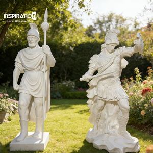 Estatua de <span class=keywords><strong>Hades</strong></span> de Arenisca Artificial para Parque Temático Mitológico, <span class=keywords><strong>Escultura</strong></span> de Jardín de Piedra Compuesta, <span class=keywords><strong>Escultura</strong></span> Cuadrada de Piedra Sintética - Product Image 1