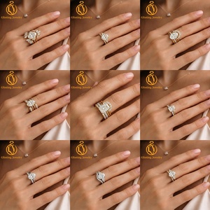 Anillo <span class=keywords><strong>de</strong></span> Compromiso con Diamante <span class=keywords><strong>de</strong></span> Laboratorio, Corte Tulipán, 3CT, Corte Cojín Alargado, Certificado IGI, Anillo <span class=keywords><strong>de</strong></span> <span class=keywords><strong>Boda</strong></span> <span class=keywords><strong>para</strong></span> Mujer, Anillo <span class=keywords><strong>de</strong></span> Aniversario - Product Image 3