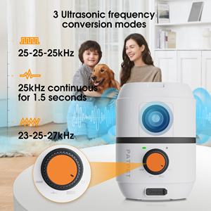 Caliente más nuevo diseño a prueba de agua recargable pulso ultrasónico entrenador de perros de alta frecuencia <span class=keywords><strong>Flash</strong></span> Control de ladridos Dispositivo de entrenamiento de mascotas - Product Image 3