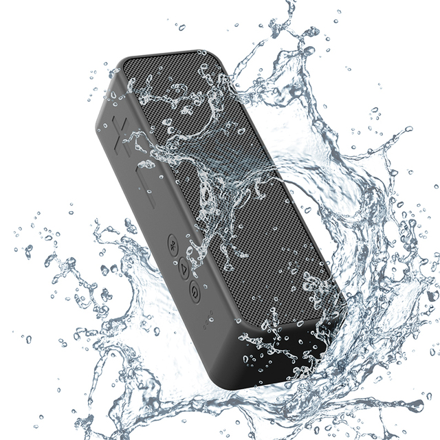 Hot Seller 10W AUX Bluetooth Cube Speaker IPX7 Waterproof Wireless Boom Box RGB LED Mini Portable Bass Microphone Parties