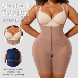 Faja Moldeadora Colombiana para Mujer con Cremallera, Postquirúrgica, Control de Abdomen, Etapa <span class=keywords><strong>3</strong></span> BBL - Product Image 2