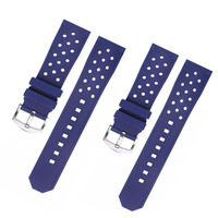 Bracelet de montre en silicone souple de 22 mm avec boucle en acier inoxydable pour montre de sport F1 WAZ2113, bracelet de remplacement pour homme