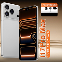 Nuevo Teléfono Móvil I17 Pro Max a Bajo Precio, Versión Global con Doble SIM, Teléfono Inteligente I17ProMax de 16 GB + 1 TB