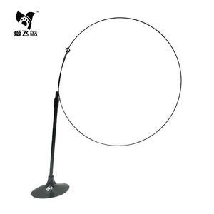 Juguete volador para gatos con ventosa, cabezal de plumas de repuesto, varita de juguete para gatos, desmontable para gatitos - Product Image 4