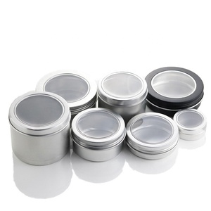 Envase Redondo de Metal para Pomada con Tapa de Rosca Personalizada, 100g 120ml 150ml 4oz, Lata de Aluminio Plateada Vacía de 5ml a 250ml - Product Image 5