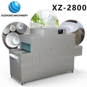 Профессиональная Автоматическая стойка-конвейер для ресторанов, посудомоечная машина, оборудование для кухни в отеле, коммерческая корзина, Конвейерный тип, посудомоечная машина - Product Image 3