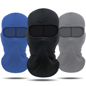 Masque de ski intégral personnalisé pour homme et femme, balaclava respirant et imperméable en soie polyester pour le cyclisme et les sports, faible MOQ - Product Image 5