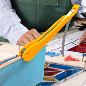 Enrouleur de feuille de cuivre pour vitraux, matériel professionnel léger pour débutants, outil d'enroulement pour ruban de cuivre de 7/32 pouces - Product Image 4