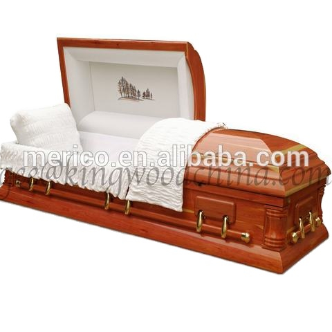 RED CEDAR china casket wholesale luxury caskets coffin modern