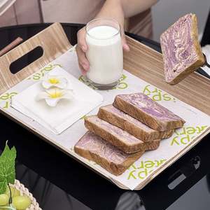 กระดาษห่ออาหารสำหรับไมโครเวฟ เกรดอาหาร สำหรับแฮมเบอร์เกอร์ ข้าวปั้น และขนมปัง ป้องกันน้ำมัน แบบใช้แล้วทิ้ง - Product Image 3