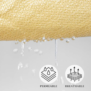 <span class=keywords><strong>Colori</strong></span> dimensioni OEM parasole traspirante parasole vela a baldacchino triangolo parasole per giardino giardino giardino Pergola - Product Image 5