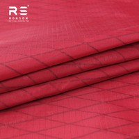 Rouge V21 X-PAC Laminé 210D Nylon Tissu 100% Rip-Stop Étanche Résistant À La Déchirure Durable Tissé Technique Sac À Bagages En Plein Air
