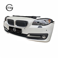 Conjunto de Parachoques Delantero Original Usado para BMW Serie 5 F10 F18 525i 530i 535Li, Parrilla, Faros Antiniebla, Faros Delanteros, Conjunto de Parte Delantera