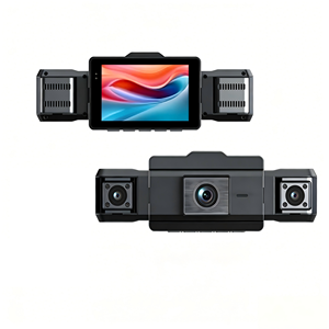 กล้องติดรถยนต์ 4 ช่องทาง ความละเอียด 1080P หน้าจอ 3 นิ้ว รองรับ Wifi บันทึกแบบวนซ้ำ กล่องดำ DVR - Product Image 1