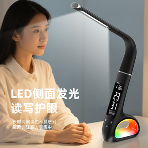 Lampe de bureau LED flexible en forme de <span class=keywords><strong>cygne</strong></span>, rechargeable par batterie et USB, pliable, à intensité réglable par toucher, lampe de table LED rechargeable - Product Image 2