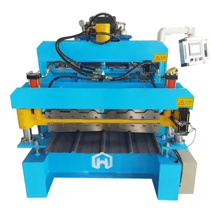 High Quality Ibr Metal Sheet Roof Panel Roll Forming Machine gold iron chrome machine tool for roofing