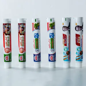 100g Wholesale Empty Plastic Tube Packaging Toothpaste Tubes Aluminum Plastic Toothpaste Tube With Screw Lid