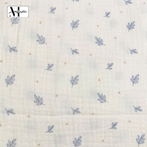 Paños de Bebé para Regurgitar, Mantas y Envolturas para Piel Sensible, Textura Cómoda de <span class=keywords><strong>Alta</strong></span> Densidad, 100% Algodón Peinado, Tejido de Punto Crepé Cruzado - Product Image 4