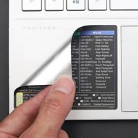 Pegatinas de acceso directo de Windows Guía de referencia rápida Pegatinas de acceso directo de teclado Teclado de computadora portátil para cualquier PC Computadora portátil o escritorio