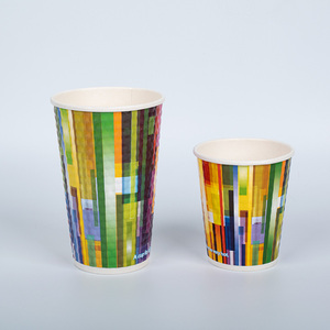 Gobelet à café biodégradable en bagasse de canne à sucre à paroi simple, compostable, avec revêtement PLA, pour boissons chaudes, jetable, marque <span class=keywords><strong>Timeco</strong></span>, MOQ - Product Image 5