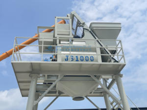 Bétonnière de ciment horizontale double arbre mélangeant uniformément mélangeur de type <span class=keywords><strong>JS</strong></span> en vente - Product Image 4