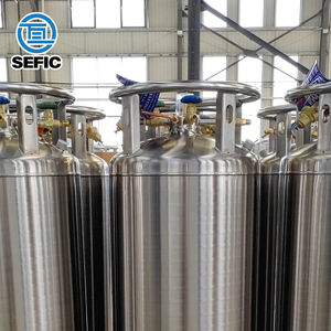 Líquido criogénico portátil O2 CO2 N2 Dewar Cilindro Tanque 175L/195L/210L - Product Image 4