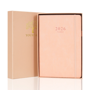 Cahier de bureau en cuir PU à couverture souple de qualité supérieure paquet cadeau personnalisé comprenant un ensemble de stylos et un emballage personnalisé - Product Image 2