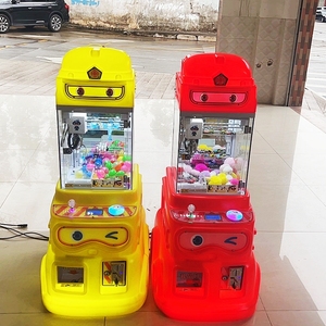 Super Fire Truck Mini Claw Doll Machine Portable Kids Claw Crane Toy Máquina <span class=keywords><strong>de</strong></span> juego para pequeñas empresas - Product Image 2