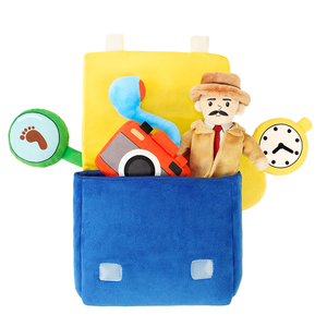 Juguete de Peluche de Detective Personalizado de Fábrica, de Poliéster Ecológico y Algodón PP, Regalo Educativo - Product Image 3