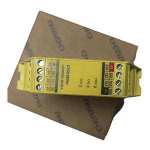 CZSR8001 <b>Safety</b> <b>Relay</b> Original Configurable Emergency Stop Electromagnetic <b>Relay</b> 24V DC/AC 2NO+1NC DIN35mm - Product Image 1