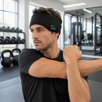 Casque Bluetooth sans fil pour le sport, bandeau d'entraînement pour la gym et le fitness