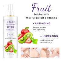Fabricant de soins de la peau bio Vitamine C Lotion pour le corps hydratante et nourrissante