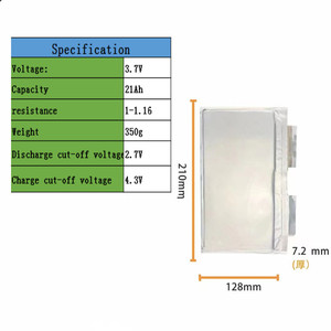 เซลล์แบตเตอรี่แบบแท่งปริซึม LTO NMC ความจุสูง 5C 10C 20Ah 30Ah 40Ah 50Ah 60Ah 80Ah - Product Image 5