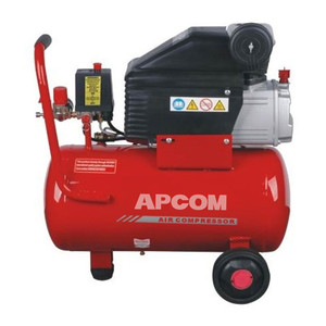 Compresor de Aire de Pistón de Accionamiento Directo APCOM, 2HP 3HP, Portátil, Tanque de 9L-100L, 8 Bar, Lubricado con Aceite, para Pintura en Aerosol y Uñas - Product Image 1