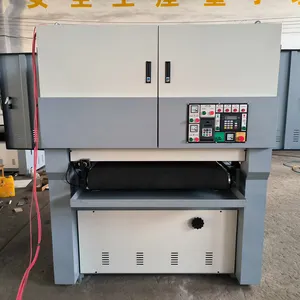 Sanayi panel levha Metal otomatik zımpara parlatma taşlama çapak alma makinesi