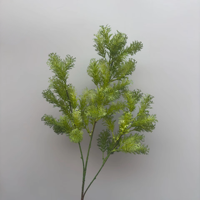 Feuillage artificiel style forêt, feuilles d'eucalyptus et d'asperge pour la décoration de mariage et de la maison