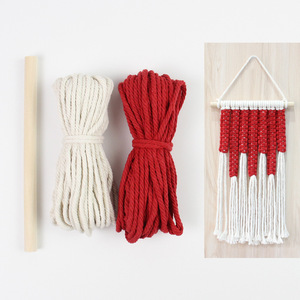 <span class=keywords><strong>Kit</strong></span> de <span class=keywords><strong>macramé</strong></span> DIY coloré tout-en-un <span class=keywords><strong>pour</strong></span> débutants, ornements muraux en <span class=keywords><strong>macramé</strong></span> avec instructions, tapisserie en <span class=keywords><strong>macramé</strong></span>, cadeau - Product Image 4