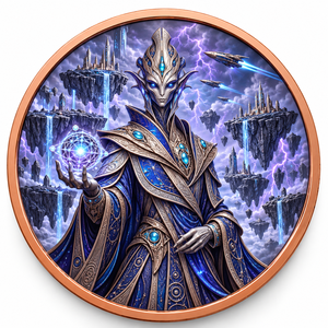 Pièce de collection Alien, imprimée en couleur avec détails en relief, 1 once, en cuivre fin 999, ronde, art <span class=keywords><strong>science</strong></span>-<span class=keywords><strong>fiction</strong></span> pour cadeaux souvenirs - Product Image 3