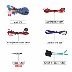 Victor một-cách báo động Immobilizer hệ thống DC 12V Dễ dàng cài đặt xe Hệ thống an Ninh với <span class=keywords><strong>Flip</strong></span> Key cho <span class=keywords><strong>Keyless</strong></span> nhập chức năng - Product Image 3