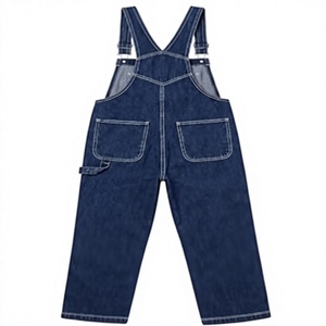 Combinaison en jean pour femme, couleur unie, longueur intégrale, décontractée, respirante, à porter toute l'année - Product Image 1